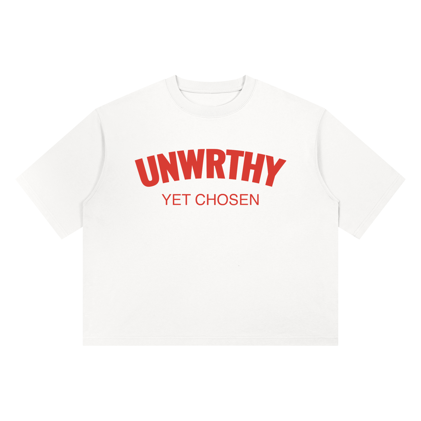 UNWRTHY Book I Boxy Tee