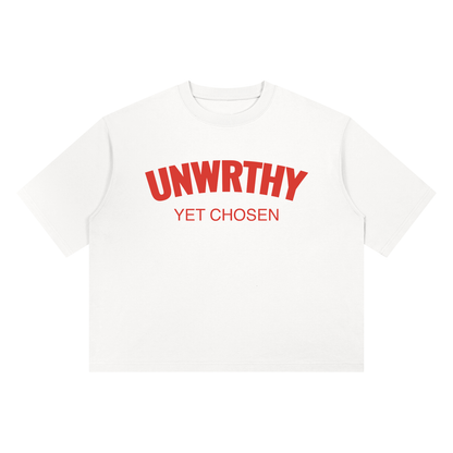 UNWRTHY Book I Boxy Tee