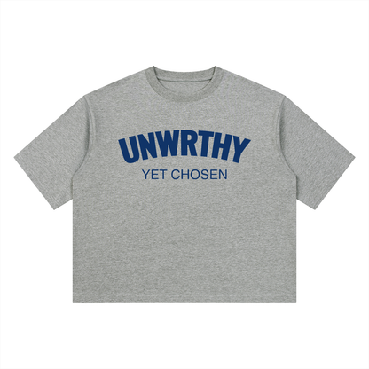 UNWRTHY Book I Boxy Tee