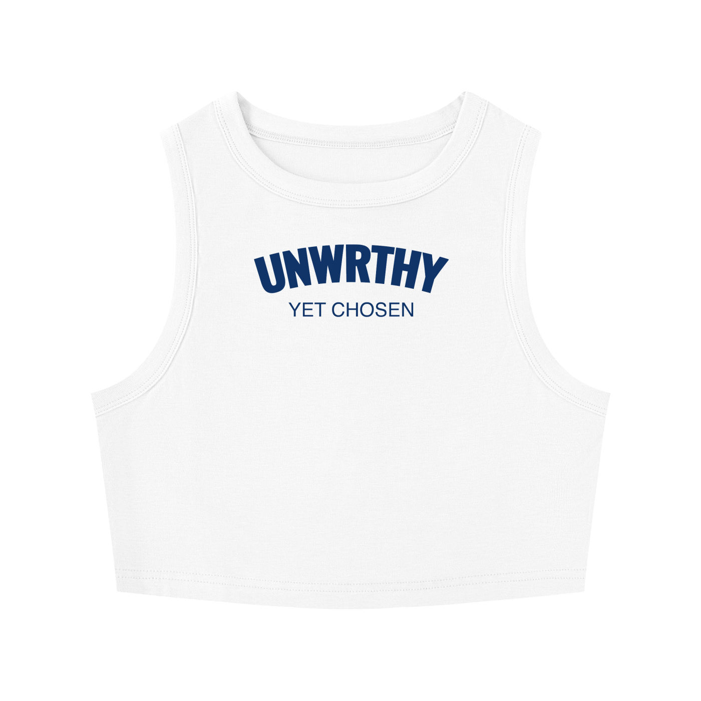 UNWRTHY Book I Crop Tank
