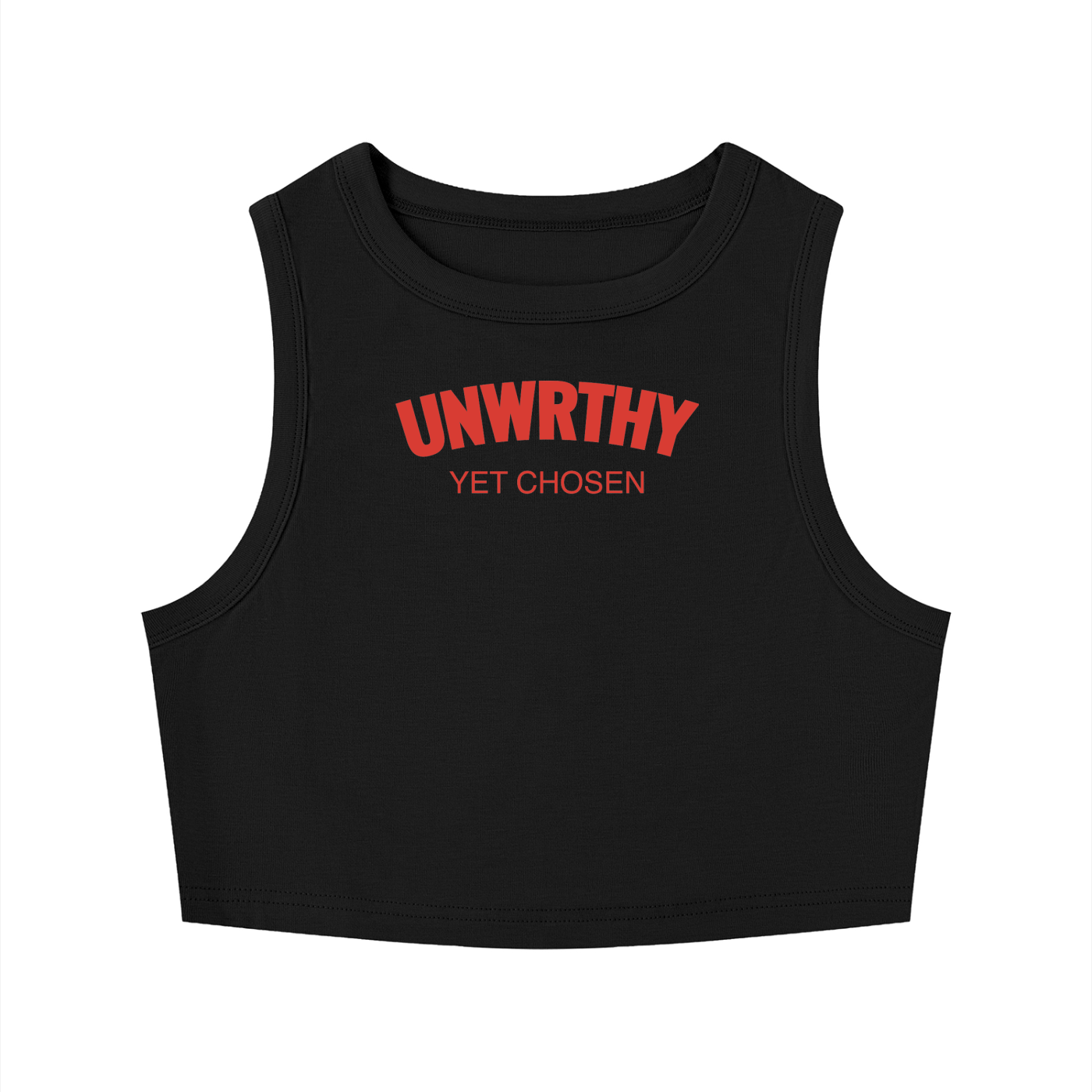 UNWRTHY Book I Crop Tank