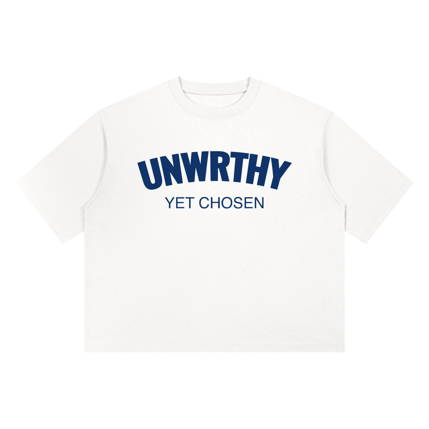 UNWRTHY Book I Boxy Tee