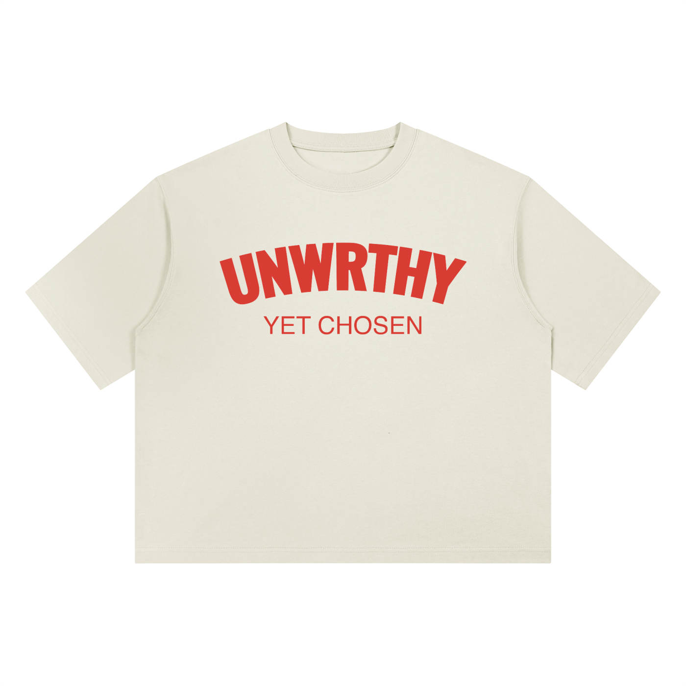 UNWRTHY Book I Boxy Tee