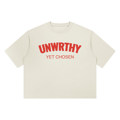 UNWRTHY Book I Boxy Tee