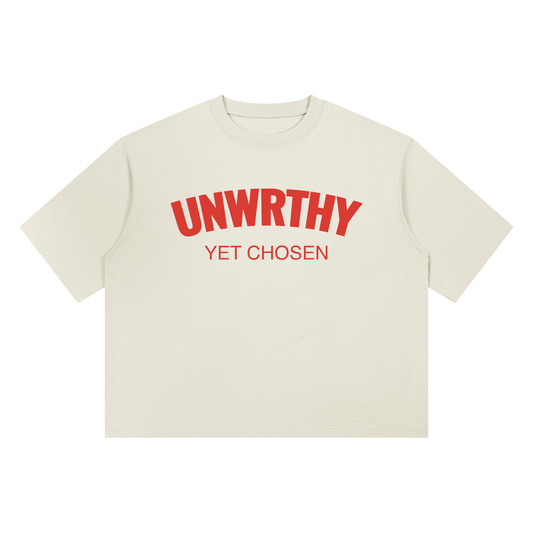 UNWRTHY Book I Boxy Tee