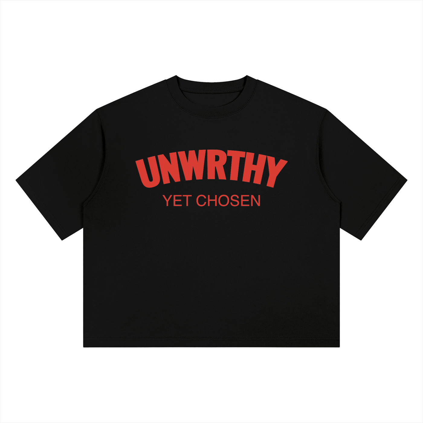 UNWRTHY Book I Boxy Tee
