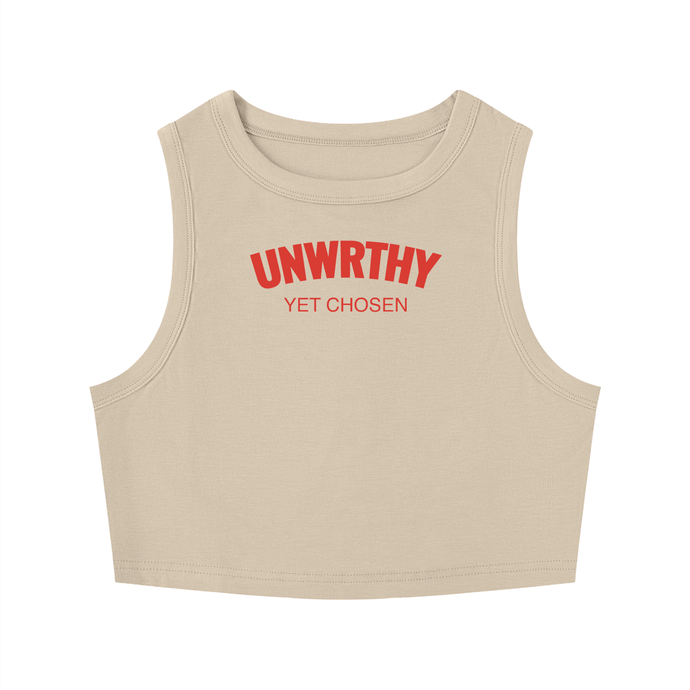 UNWRTHY Book I Crop Tank