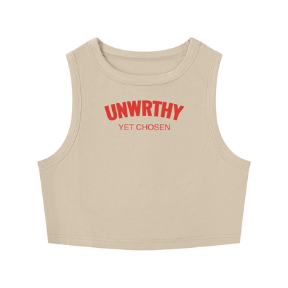 UNWRTHY Book I Crop Tank