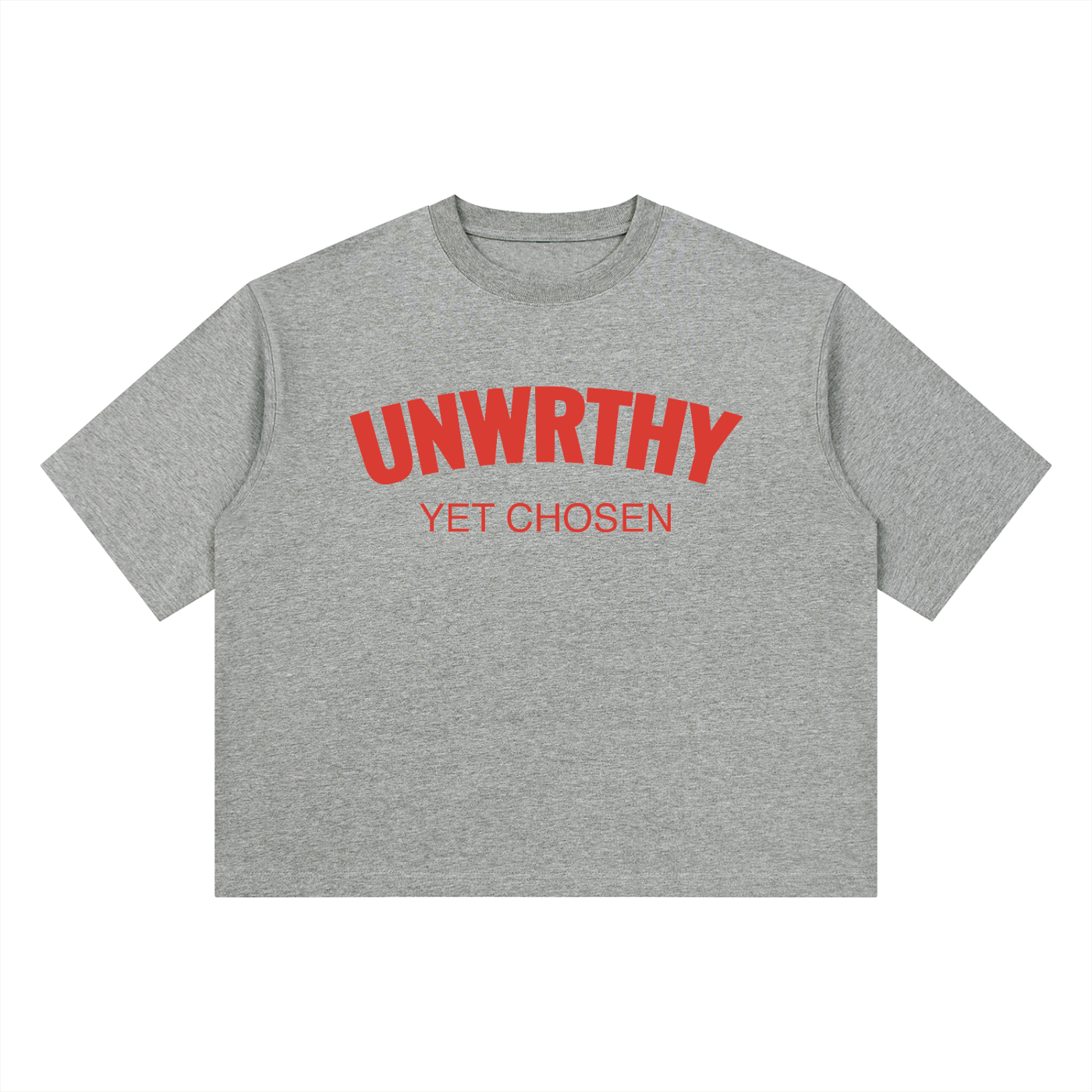 UNWRTHY Book I Boxy Tee