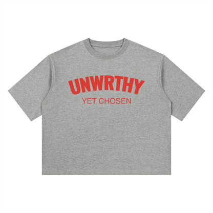 UNWRTHY Book I Boxy Tee