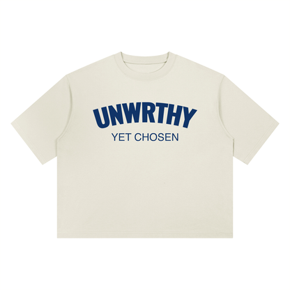 UNWRTHY Book I Boxy Tee